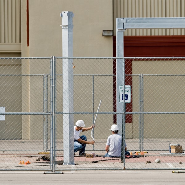 how much time can i rent the temporary fence for my work site or event in Lysander NY